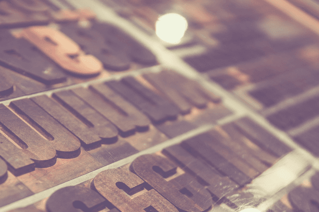 Typography Selection